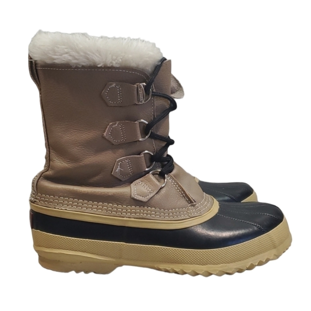 Sorel Women Outdoor Duck Insulated Lined Boots shoes sz 9